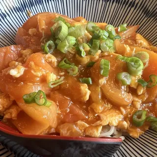 6.Noodles With Tomato And Egg Sauce