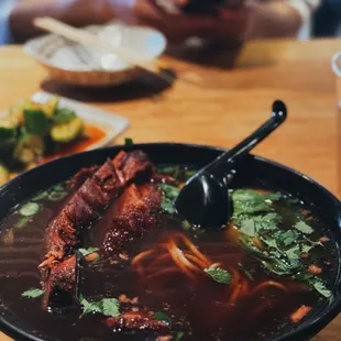 Braised Pork Belly With Noodle