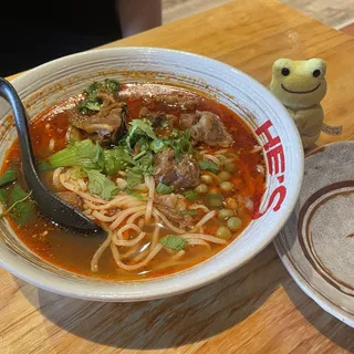 1.Braised Beef Brisket Noodle Soup