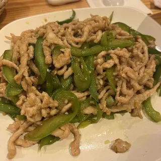 Shredded Pork With Green Pepper