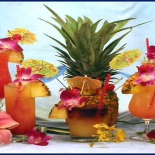 Cocktails selection