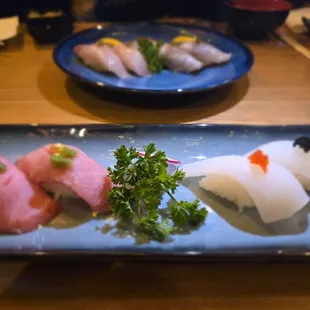 sashimi, sushi and sashimi, food, sushi