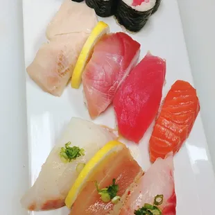 sushi and sashimi, sushi, food, sashimi