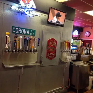 16 beers on tap.  Great variety!!!