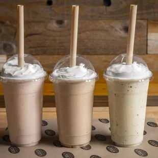 Yummy shakes!
