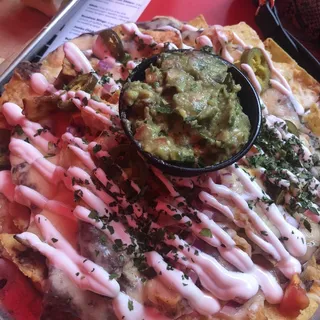 Chicken Nachos for Two