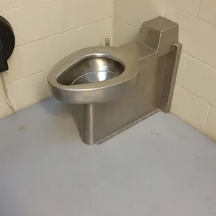 Prison style toilet