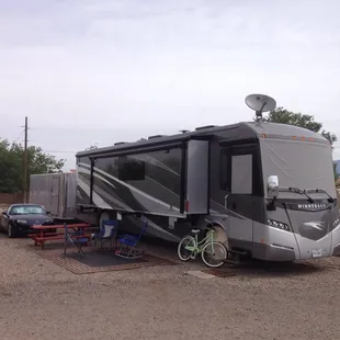 Nice, level, clean sites.