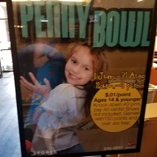Penny bowling