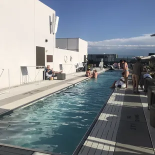 Kisbee on the Roof has an amazing pool and hot tub!