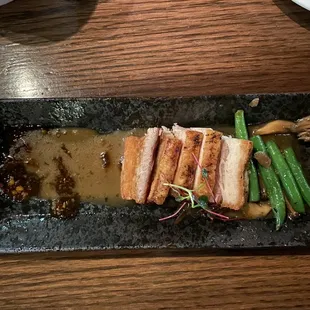 Crispy Ginger Pork Belly