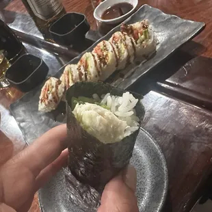 Blue Crab Hand Roll