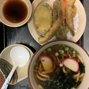 Tempura udon