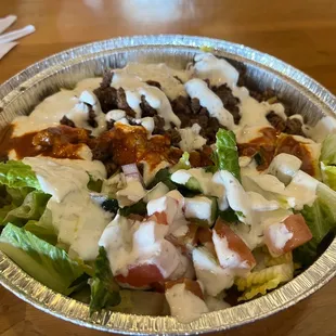 P.18 with Beef Shawarma