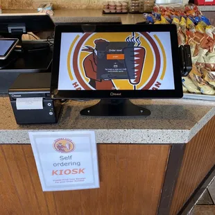 Self serve kiosk