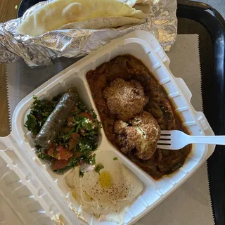 P6 Vegetarian Sampler