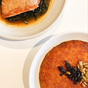 Tahdig, Salmon
