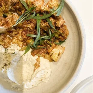 Roasted cauliflower