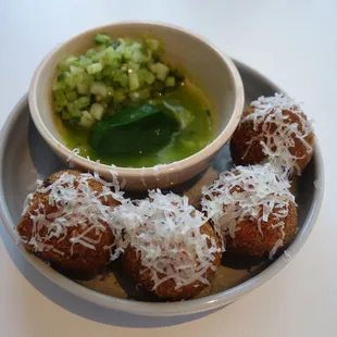 Freekeh Fritters