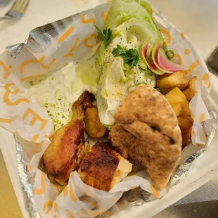 Quarter Chicken Plate