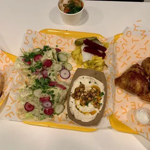 Chicken platter for 2