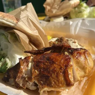 Quarter chicken