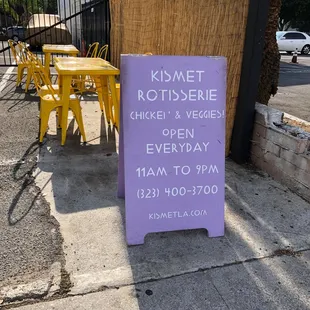 Hours: 11AM to 9PM Daily