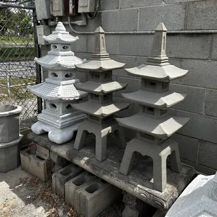 Large Pagoda on the right and middle $157 each