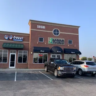 Front of building