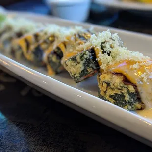 Volcano roll. My favorite.