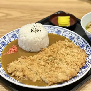 Donkatsu Curry #18 is perfect  on a rainy day.