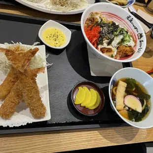 Bibim Udon Donkatsu Set