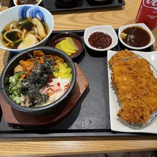 10. Bibim Soba Donkatsu Set