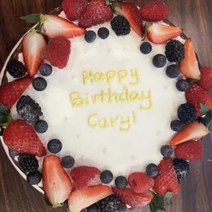#FruitCreamCke