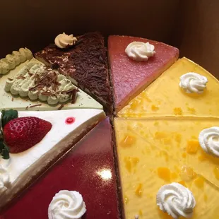 Traditional cake is perfect to me, while the mousse cake is not my favor... overall this is a very good place to order ur birthday cakes!!!!