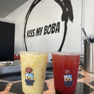 Mango special &amp; strawberry lychee