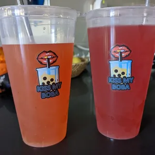 Strawberry Lychee green tea