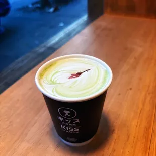 Matcha Sakura Latte