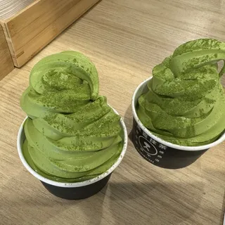 Matcha Soft Serve in Cup