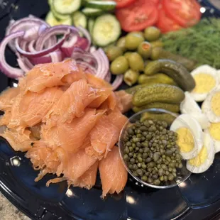 Lox's platter