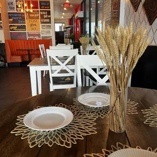 Everything was decorated so pretty.