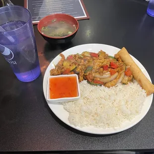 L5. Kung Pao Chicken Lunch