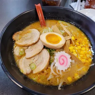 Spicy miso ramen.