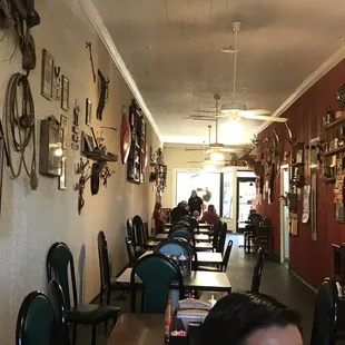 View from the back of this place