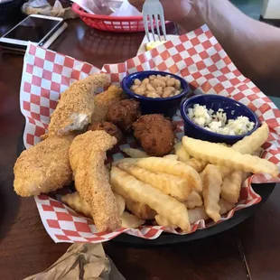 Fried Fish plate