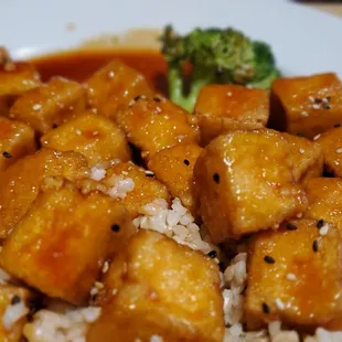 Sesame tofu