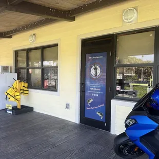 One of the entrances