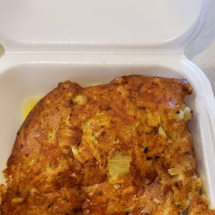 Delicious hashbrown casserole!