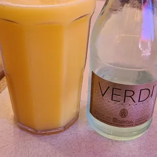 They let you pour your own mimosas so you can pick hpw strong you want it.