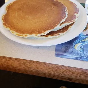 3 Gigantic pancakes..